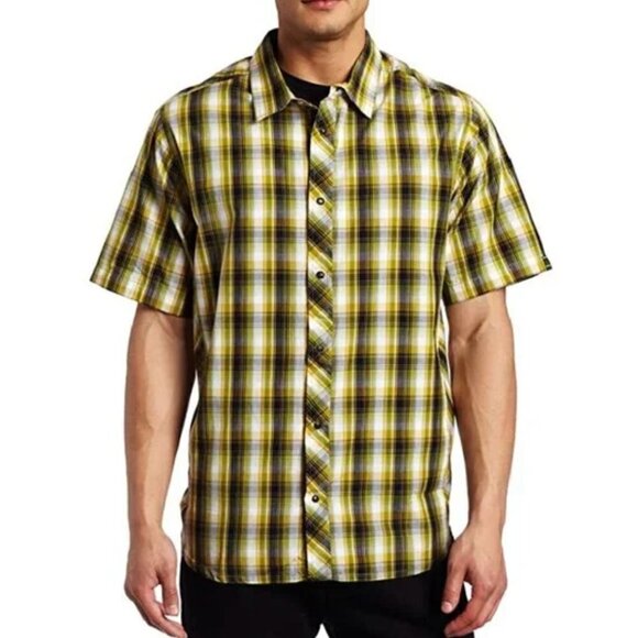 prAna Milo Pearl Snap Short Sleeve Shirt - Picture 1 of 6